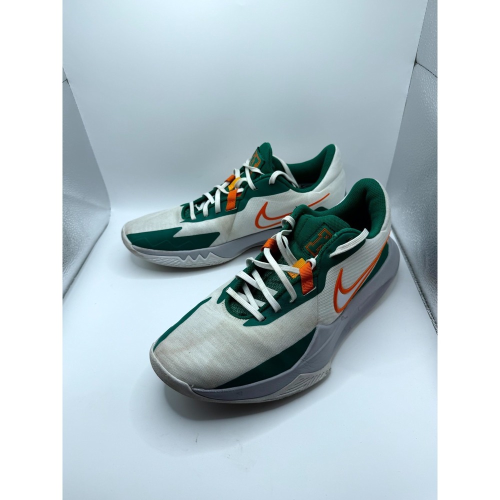 Nike Precision 6 DD9535-103 Mens 9‎ Sneaker Malachite Safety Orange Basketball